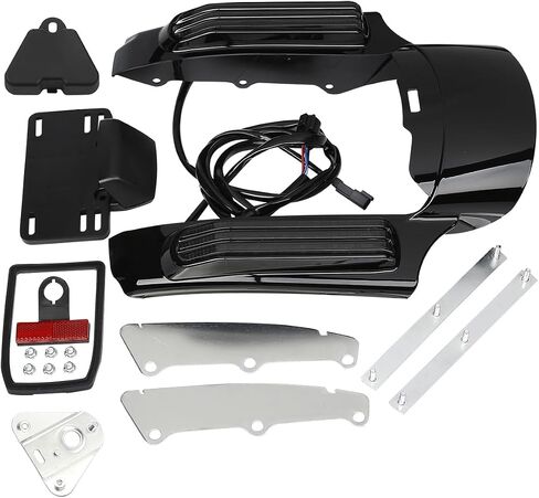 TCMT LED BRAKE RUNCH RUND LIGHTS LIGHT FENDER FANDER FITS for Harley Touring Road Road Road Glide Glide Electra Glide Ultra Limited 2014-2023 in Kuwait