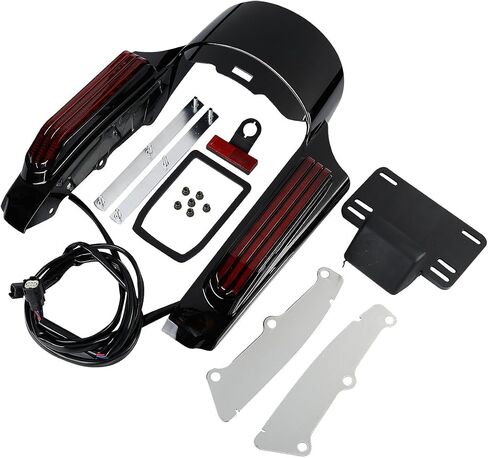 TCMT LED BRAKE RUNCH RUND LIGHTS LIGHT FENDER FANDER FITS for Harley Touring Road Road Road Glide Glide Electra Glide Ultra Limited 2014-2023 in Saudi Arabia
