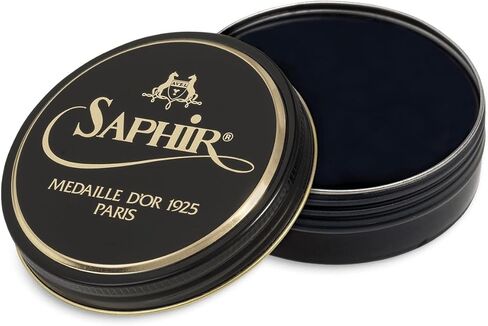 SAPHIR Medaille d’Or Pate De Luxe - Natural Wax Shoe Polish for Leather Shining - 50ml - Grey in Saudi Arabia