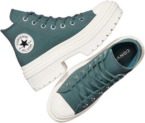 حذاء رياضي Chuck Taylor GemHigh Lift للنساء من Converse، Gemwhite، 7 in Saudi Arabia