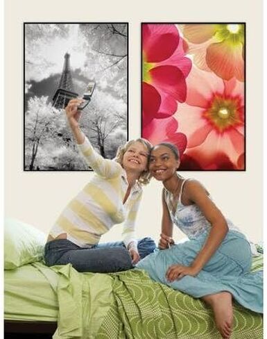 Mainstays 24x36 Pasic Poster & Picture Frame ، Black ، مجموعة من 2 in Saudi Arabia