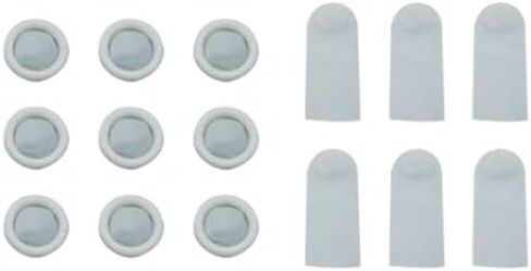 antistatic ، esd إصبع السرير ، خالي من المسحوق ، مطاط مطاط طبيعي ، مدلفن ، سطح عادي ، عاج ، xl in Kuwait