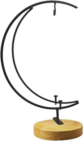YY YEARCHY DISLEANT DISLEANT STAND IRON POTHOOK Stand for Globe Air Plant Terrarium و Witch Ball و Christmas Writy و Home Wedding Decoration (11*4.63 ، in Saudi Arabia