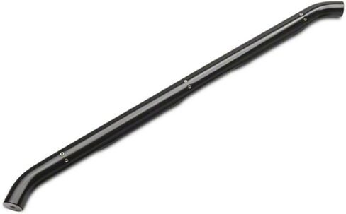 Redrock 4x4 3-Inch Round Curved Side Step Bars; Textured Black Compatible with 18-22 Jeep Wrangler JL 4-Door in Saudi Arabia