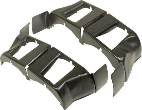 Cylinder Cool Tins, For Type 1 & 3 VW, Black PR, Compatible with Dune Buggy in Saudi Arabia