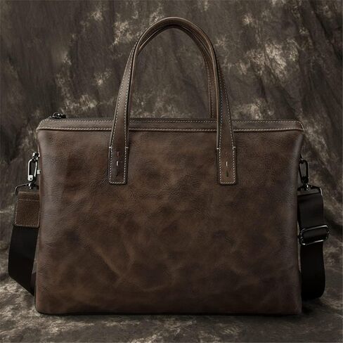 Men's Bags Business Men's Handbags Briefcases Casual Shoulder Messenger Bags Hand Bags(D) in Saudi Arabia