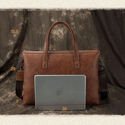 Men's Bags Business Men's Handbags Briefcases Casual Shoulder Messenger Bags Hand Bags(D) in Saudi Arabia