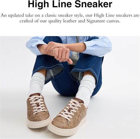 Coach Women's High Line Sneaker in Saudi Arabia