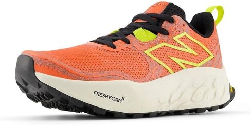 New Balance Women's Fresh Foam X Hierro V8 Trail Running Shoe, Licorice/Gulf Red/Pink Granite, 7.5 in Saudi Arabia