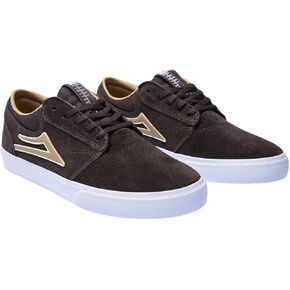 Lakai Essex Mens Skate Shoes, Black Suede, 11.5 in Kuwait