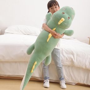 32" Giant Dinosaurs Plush Toy Pillow, Cute Dinosaur Stuffed Animals Doll, Soft Back Cushion Big Dinosaur Plushies, Gift for Kids Boys, Birthdays, Easter in Saudi Arabia