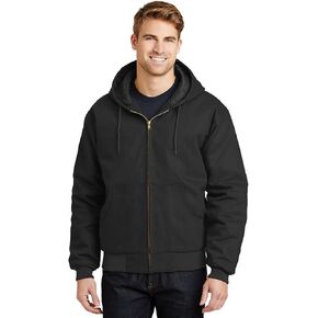 Cotton Duck Cloth Warm Work Jacket with Hoodie in Saudi Arabia