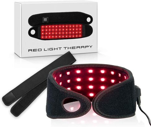 Red Light Therapy for Hands, Near Infrared Light Therapy Belt Portable Wearable Neck Chin Firming V Face Lifting Wrap, 660nm 850nm Infrared Light for Hands Wrist Pain Relief in Kuwait