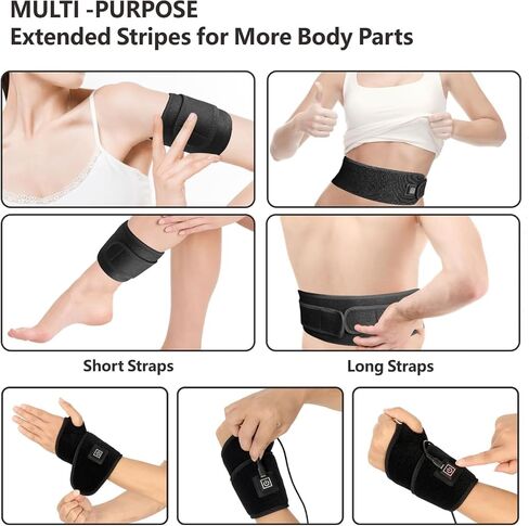 Red Light Therapy for Hands, Near Infrared Light Therapy Belt Portable Wearable Neck Chin Firming V Face Lifting Wrap, 660nm 850nm Infrared Light for Hands Wrist Pain Relief in Kuwait