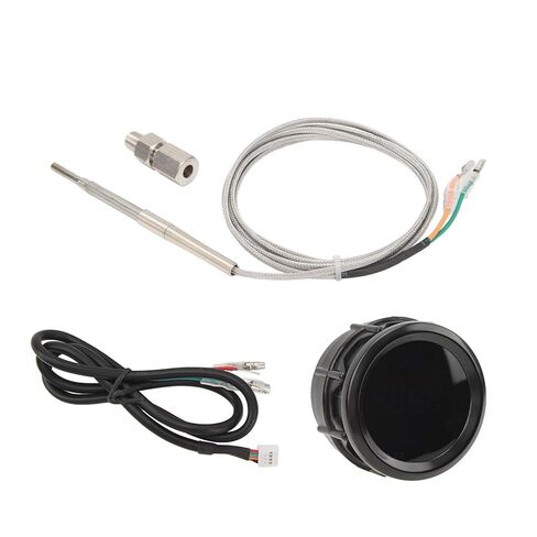 مقياس درجة حرارة الغاز 52 مم دقة عالية الالتزام 12V 200 إلى 1300 ℃ EGT DIGIGT EGT METER TEMP GAUGEEXHAUST درجة حرارة METEREGT GAUGEEGT METEREGT مع مقياس Sensordigital in Kuwait