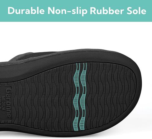 Men's Adjustable Wrap Open-toe Slippers with Memory Foam, Summer House Shoes for Men in Saudi Arabia
