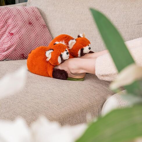 Funny Animal Slippers for Women, Cartoon Cute Fluffy Animal Slippers Cotton Soft Memory Foam Indoor Slippers,Birthday Gifts for Women in Saudi Arabia