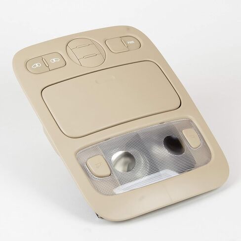 Genuine OEM 92810-4D060-TW Overhead Console Room Lamp without Sunroof, Beige / 928104D060TW for Kia Sedona 2006-2014 in Saudi Arabia