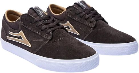 Lakai Essex Mens Skate Shoes, Black Suede, 11.5 in Kuwait