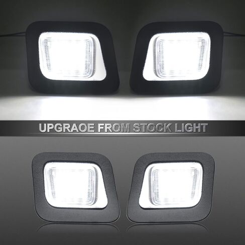 LED License Plate Light Tag Lights Compatible with 2003-2018 RAM 1500 2500 3500 Pickup Truck,Clear Lens,C Style Red LEDs,Rear Tag Lamp Replacement,2 PCS in Saudi Arabia