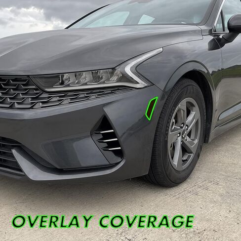 SlickMod PreCut Vinyl Smoke Tint for 2021-2022 Kia K5 Sidemarker (3. Front Sidemarker, 20 Dark Smoke) in Kuwait