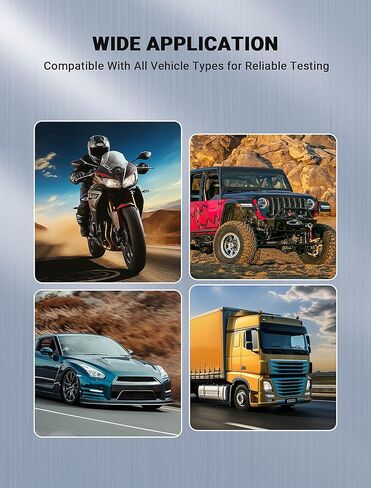 Automotive Test Light with 3-48V LED Digital Readout, Automotive Circuit Tester with Voltmeter and Polarity Indicator Light, Electrical Voltage Test Pen with Stainless Probe for Fuse Car/Vehicles in Kuwait