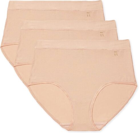 Tommy John Women's Second Skin High Rise Briefs – Soft, Stretchy, Breathable, Full Coverage High-Waisted Underwear in Saudi Arabia