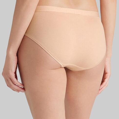 Tommy John Women's Second Skin High Rise Briefs – Soft, Stretchy, Breathable, Full Coverage High-Waisted Underwear in Saudi Arabia
