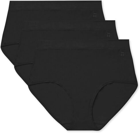 Tommy John Women's Second Skin High Rise Briefs – Soft, Stretchy, Breathable, Full Coverage High-Waisted Underwear in Saudi Arabia