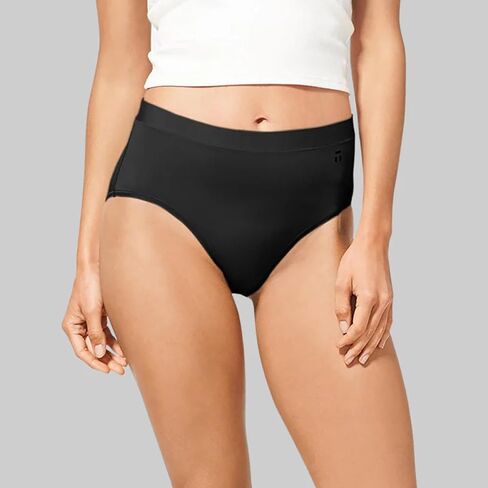 Tommy John Women's Second Skin High Rise Briefs – Soft, Stretchy, Breathable, Full Coverage High-Waisted Underwear in Saudi Arabia