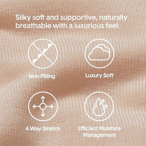 Tommy John Women's Second Skin High Rise Briefs – Soft, Stretchy, Breathable, Full Coverage High-Waisted Underwear in Saudi Arabia