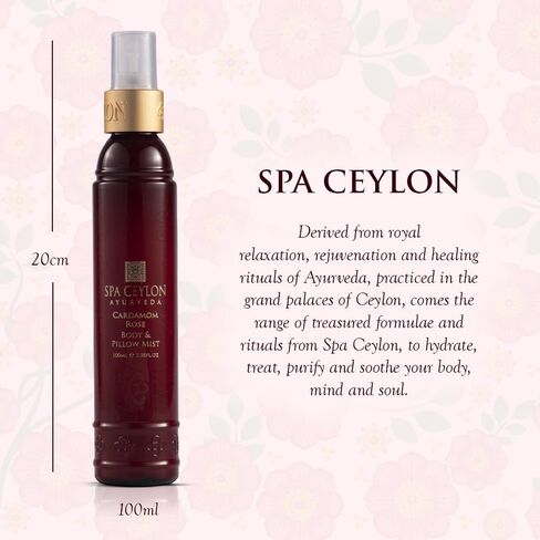 SPA CEYLON DE-STRESS Harmonising Essence Mist | Calming & Refreshing | Deep Calming | Reduce Stress | Hydrate Skin | SLES-free | Suitable for all skin types in Kuwait