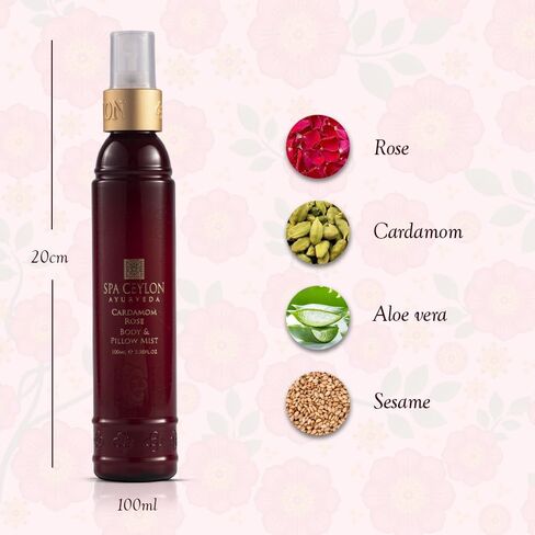 SPA CEYLON DE-STRESS Harmonising Essence Mist | Calming & Refreshing | Deep Calming | Reduce Stress | Hydrate Skin | SLES-free | Suitable for all skin types in Kuwait