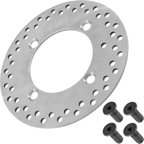 Caltric Brake Disc with Bolt Compatible with Polaris 5263266 7518978 Front or Rear Left Right in Kuwait
