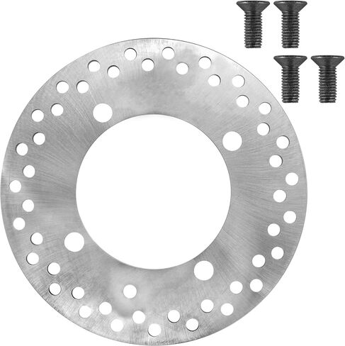 Caltric Brake Disc with Bolt Compatible with Polaris 5263266 7518978 Front or Rear Left Right in Kuwait