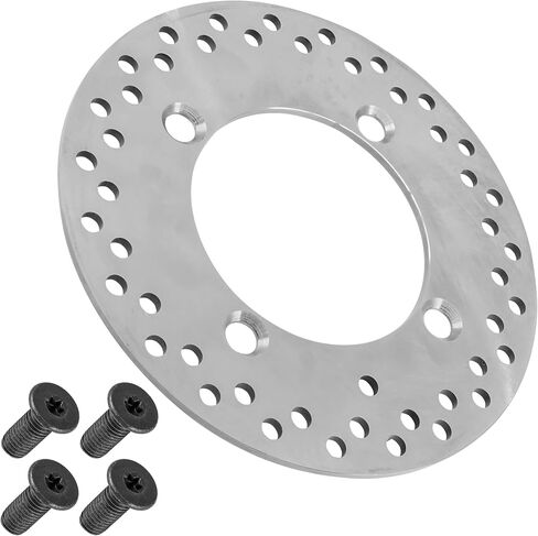 Caltric Brake Disc with Bolt Compatible with Polaris 5263266 7518978 Front or Rear Left Right in Kuwait