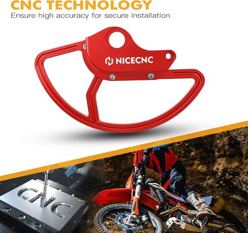 واقي واقي قرص الفرامل الأمامي متوافق مع 690 Enduro R 2014-2023 ، متوافق مع Husqvarna 701 Enduro 2016-2024 ، متوافق مع Gasgas 700 ES 2022-2024 ، Black in Saudi Arabia