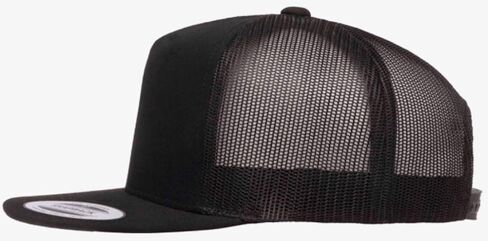Flexft Snapback Classic Trucker Hat 6006 (أسود) in Saudi Arabia
