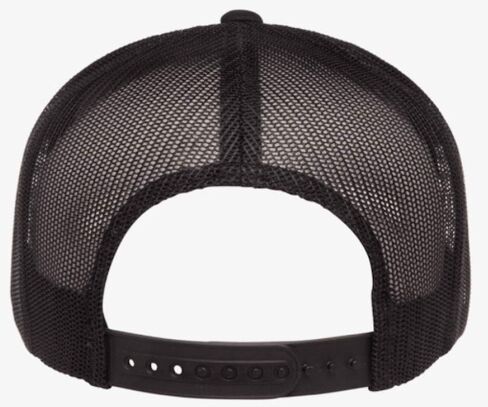 Flexft Snapback Classic Trucker Hat 6006 (أسود) in Saudi Arabia