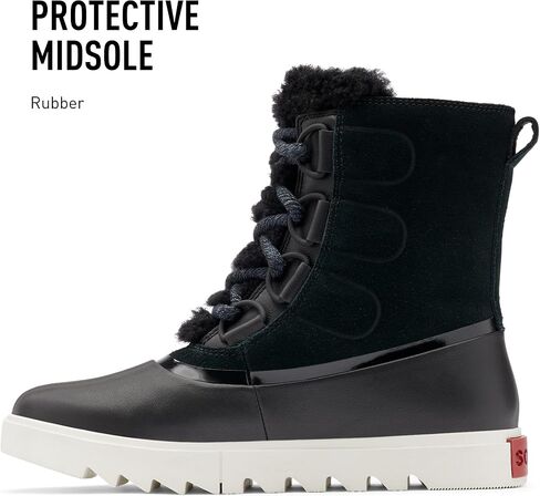 Sorel Women's Joan of Arctic Next Lite Boot — Omega Taupe, Fawn — Waterproof Leather & Suede Snow Boots — Size 10.5 in Kuwait