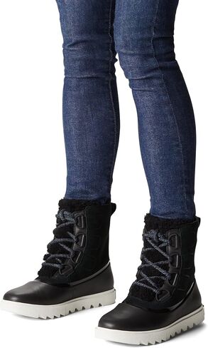 Sorel Women's Joan of Arctic Next Lite Boot — Omega Taupe, Fawn — Waterproof Leather & Suede Snow Boots — Size 10.5 in Kuwait
