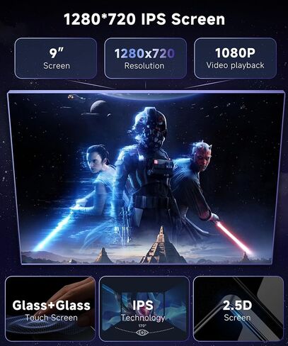 2G+64G for Toyota RAV4 2001-2006 Android Car Stereo with Wireless Car Play Android Auto, podofo 9 inch Touch Screen Car Radio with Bluetooth GPS Navigation HiFi Audio WiFi SWC Backup Camera Mic in Kuwait