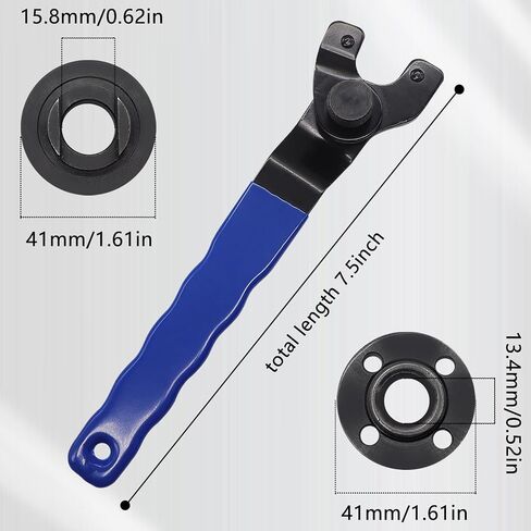 4PCS (2 Sets) 5/8-11 Grinder Nuts Grinder Flange Replacement Parts Compatible with Milwaukee Makita Dewalt Metabo Grinder Parts Q-053 in Saudi Arabia