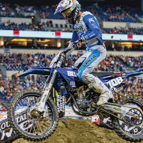 Hoosier Racing MX Tire Set: 80/100-21 MX30S Front & 110/90-19 IMX30 Rear Dirt Bike Tube Type Tires for 125, 250, 450cc Bikes with Hoosier Keychain in Kuwait