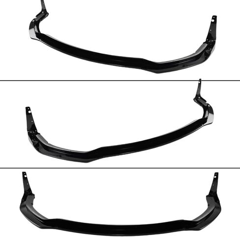 Front Lip for Dodge Charger SRT Hellcat Scat Widebody 2020 2021 2022 2023 2024 H Style Front Bumper Lip Spoiler Splitter (Glossy Black) in Saudi Arabia