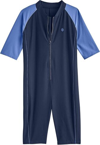 Coolibar Upf 50+ Kid's Barracuda Neck-to-Knee Surf Supsuit-Sun Sun Ground in Kuwait