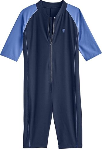 Coolibar Upf 50+ Kid's Barracuda Neck-to-Knee Surf Supsuit-Sun Sun Ground in Kuwait
