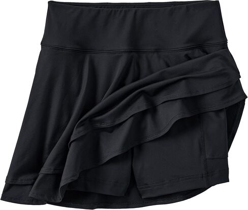 Lands' End Women's High Waisted Tulip Hem Swim Skort in Kuwait