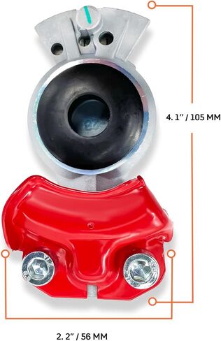 10 Pcs TORQUE Red Service Emergency Gladhand (Replaces Velvac 035042, Bendix 278850) (TR035042) in Saudi Arabia
