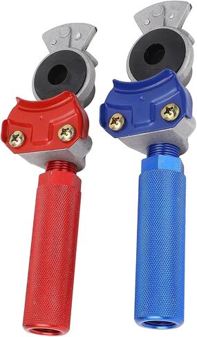 GLAD HAND LAND RED Blue Anodized Aluminized Heavy Duty Complete Hands Grips with Seals for Semi Truck Trailer Tractor RV 2PCS in Saudi Arabia